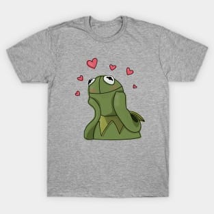 Kermit Love Meme T-Shirt